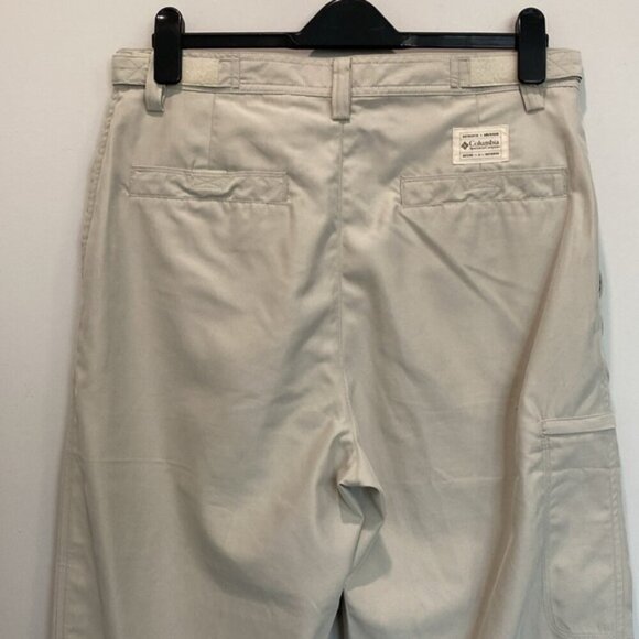 Columbia Tan Lightweight Straight leg Trail Pant Size 34 - Picture 7 of 15